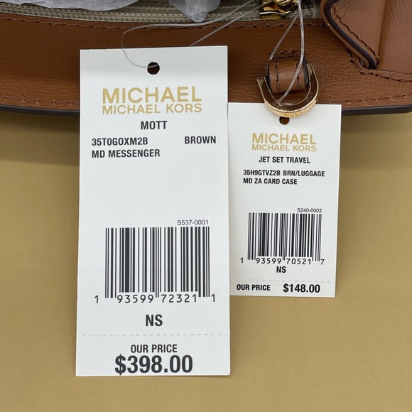 Michael Kors Mott MD Messenger & Case Card Wallet - Picture 14 of 15